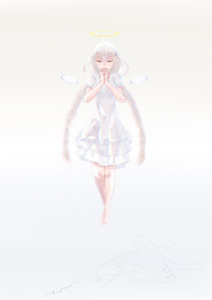 昇天あかりちゃん えいの さんのイラスト ニコニコ静画 イラスト