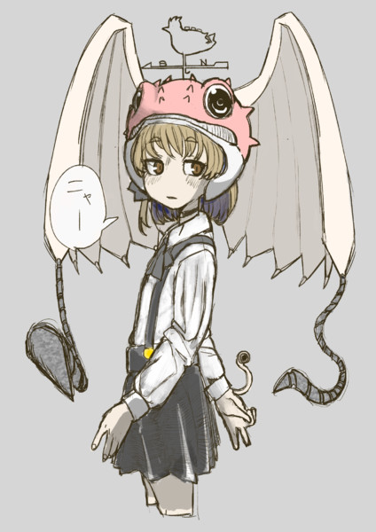 寄生エイリアン型 鳩羽つぐ Gillan さんのイラスト ニコニコ静画 イラスト