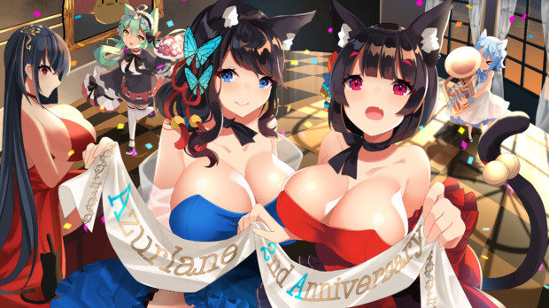 アズレン2周年 山波つい さんのイラスト ニコニコ静画 イラスト