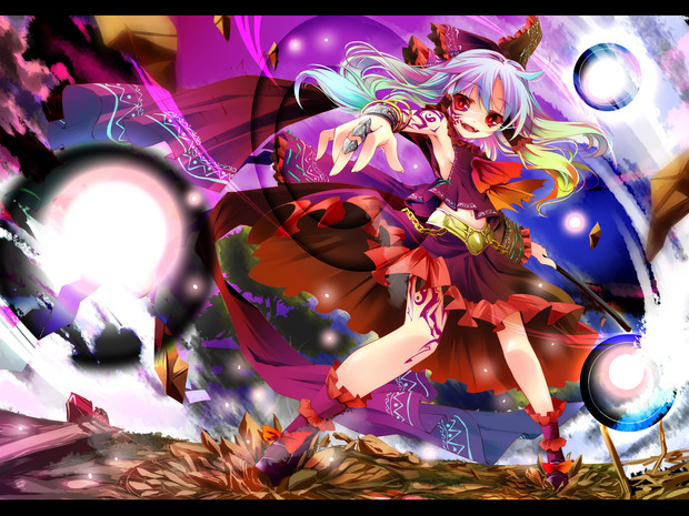 禍霊夢 ニコニコ静画 イラスト