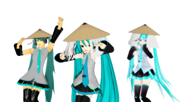 Mmdナルト 笠 アクセサリ配布 セト さんのイラスト ニコニコ静画 イラスト