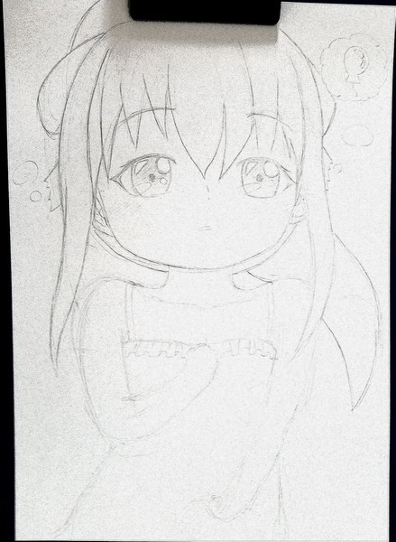 えんぴつ１０分 無修正 あるまたく ラフ絵 さんのイラスト ニコニコ静画 イラスト