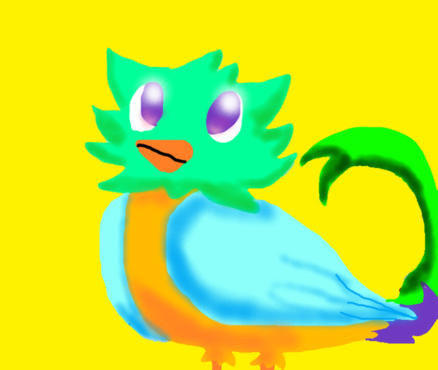 カラフルな鳥 アブリー さんのイラスト ニコニコ静画 イラスト