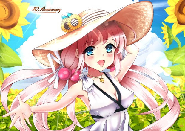 10周年記念イラスト Dot3 さんのイラスト ニコニコ静画 イラスト