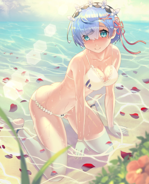 水着レム Gs竜王 さんのイラスト ニコニコ静画 イラスト