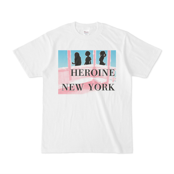 シンプルデザインTシャツ HEROINE NEW YORK
