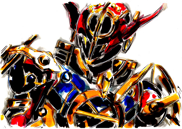 仮面ライダーエボル コブラフォーム たっくん さんのイラスト ニコニコ静画 イラスト