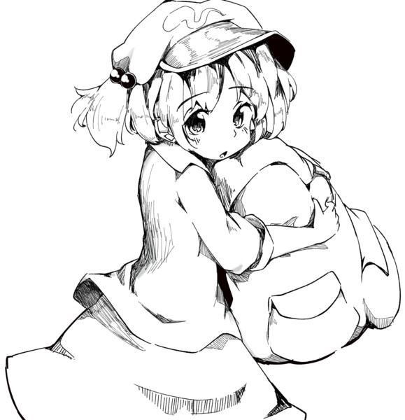 にとりで リュックを抱える感じの練習 Cactas さんのイラスト ニコニコ静画 イラスト