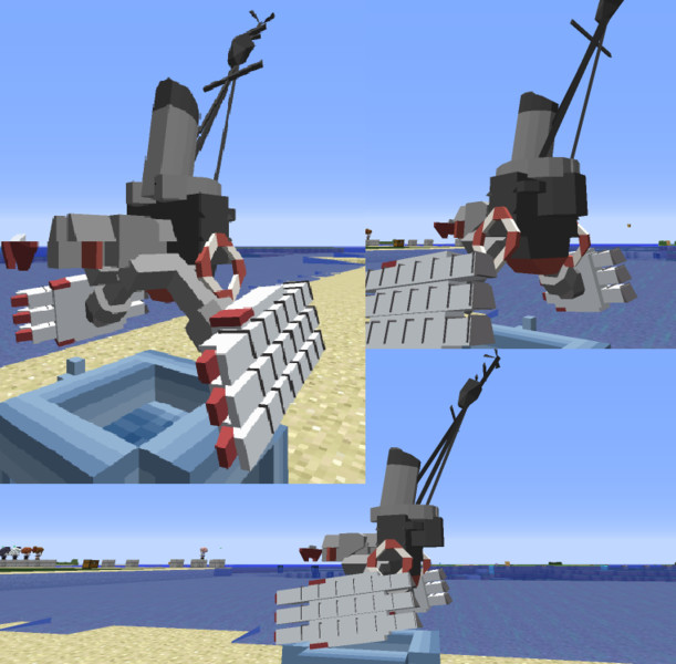 Minecraft 綾波の艤装つくったよ Jointblock アズールレーン まから さんのイラスト ニコニコ静画 イラスト