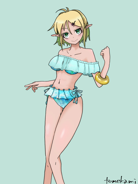 オフショルダーパルスィ Tomekami さんのイラスト ニコニコ静画 イラスト