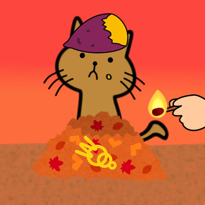 ねこしゃも Twitter秋アイコン Noverun さんのイラスト ニコニコ静画 イラスト