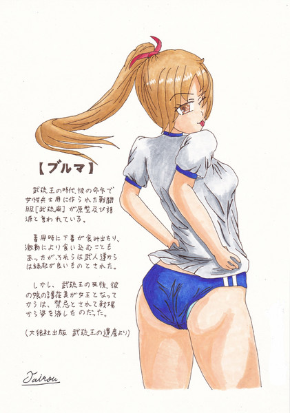 説明しよう ブルマとは Cv 山 宏一 大狼 さんのイラスト ニコニコ静画 イラスト