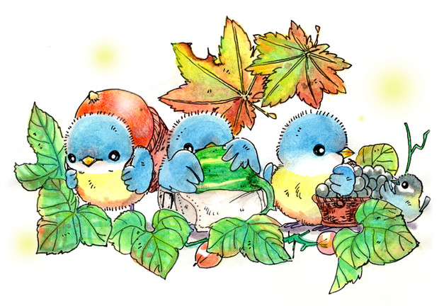 実りの秋 / モンつる さんのイラスト - ニコニコ静画 (イラスト)