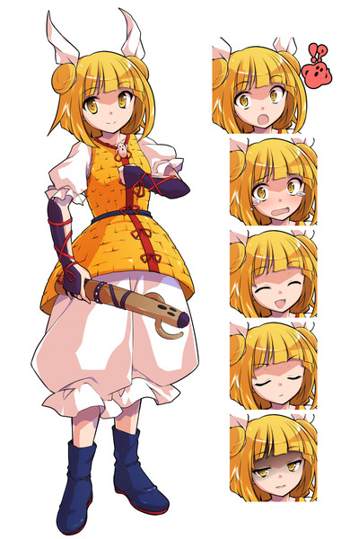 杖刀偶磨弓立ち絵 表情差分 はるか さんのイラスト ニコニコ静画 イラスト
