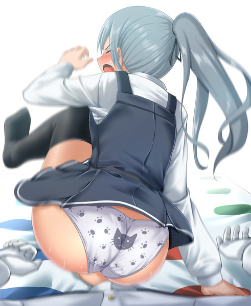 提督 霞とツイスターゲームした とりっきぃ さんのイラスト ニコニコ静画 イラスト