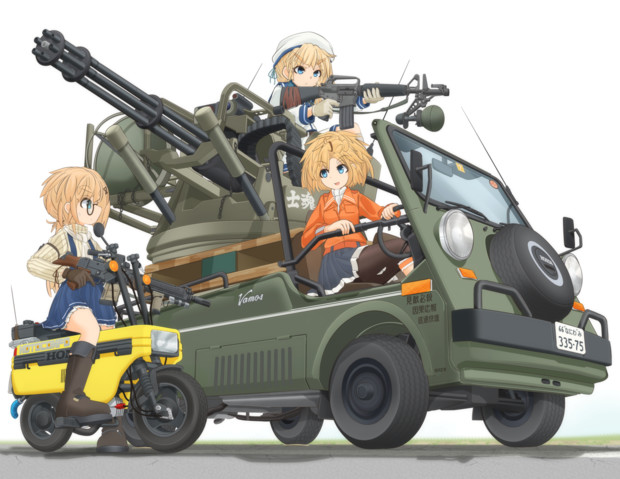 バモス タクティカル みけらん さんのイラスト ニコニコ静画 イラスト