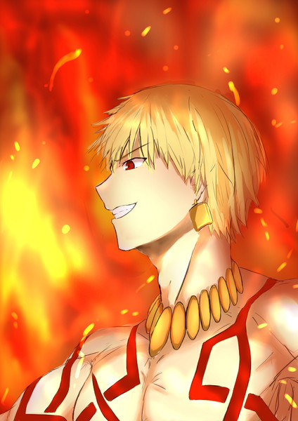 英雄王 ギルガメッシュ 紅 Beni0421 さんのイラスト ニコニコ静画 イラスト