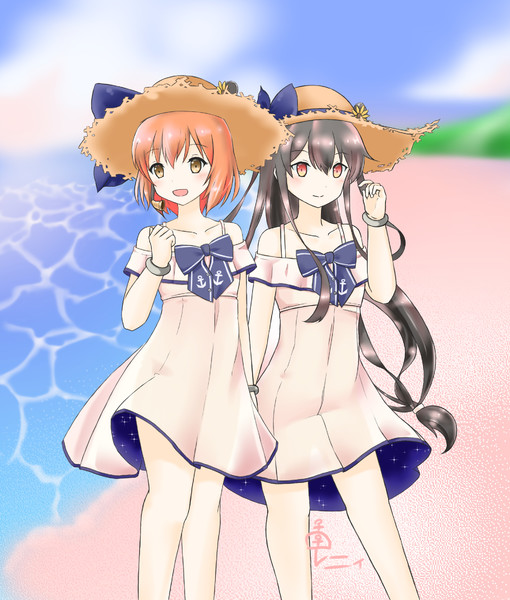 ゆきしも夏のお嬢さんコーデ レニィ さんのイラスト ニコニコ静画 イラスト