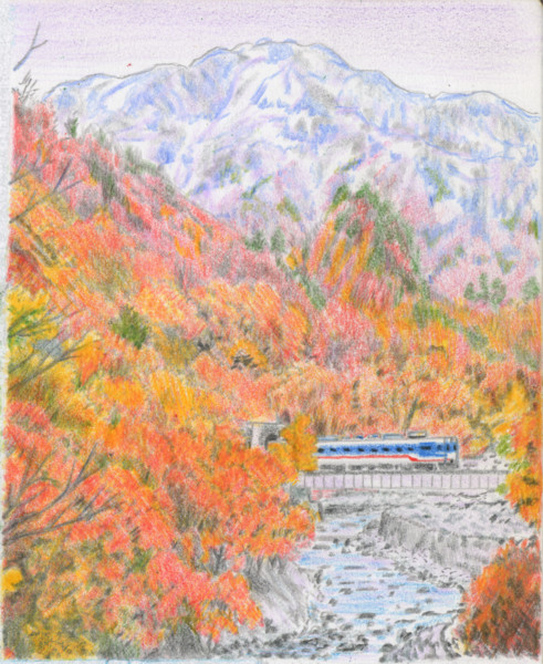 奥会津の紅葉 スーピー さんのイラスト ニコニコ静画 イラスト