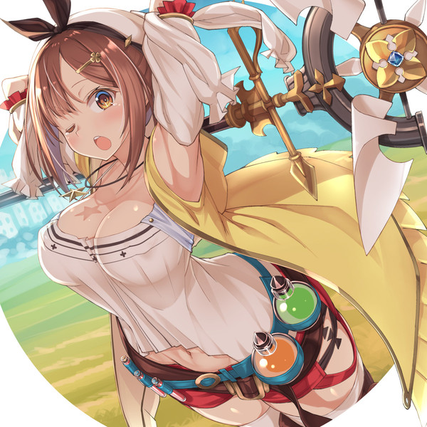 ライザのアトリエ出ーたぞ ばーくろー さんのイラスト ニコニコ静画 イラスト