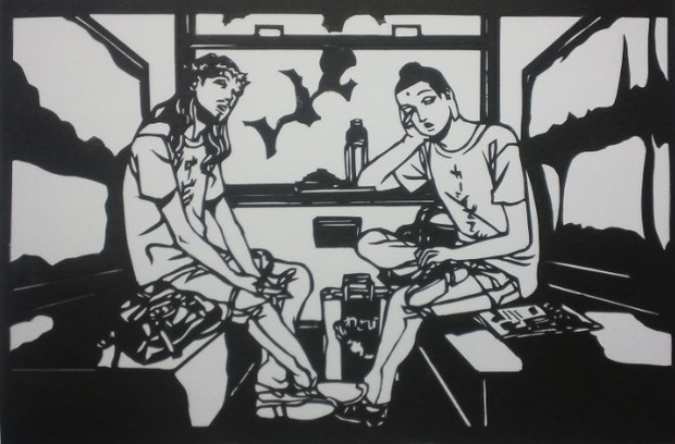 聖 おにいさんの切り絵 クズリ さんのイラスト ニコニコ静画 イラスト
