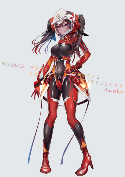 パイロットスーツのデザイン メット差分 くるせらー 鉱物画集出たよ さんのイラスト ニコニコ静画 イラスト