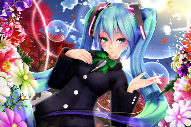 ミクお姉さんと 秋のお散歩 海冥 さんのイラスト ニコニコ静画 イラスト