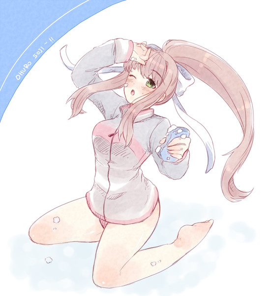 お風呂掃除セット Niziru さんのイラスト ニコニコ静画 イラスト
