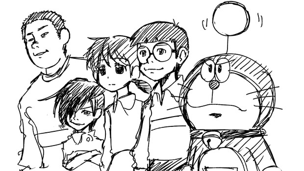 ドラえもん のび太と 名無し さんのイラスト ニコニコ静画 イラスト