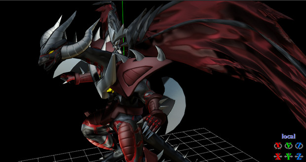 Mmd遊戯王 琰魔竜 レッド デーモン アビス Settingsun さんのイラスト ニコニコ静画 イラスト