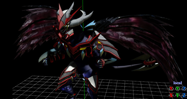 Mmd遊戯王 琰魔竜 レッド デーモン ベリアル Settingsun さんのイラスト ニコニコ静画 イラスト