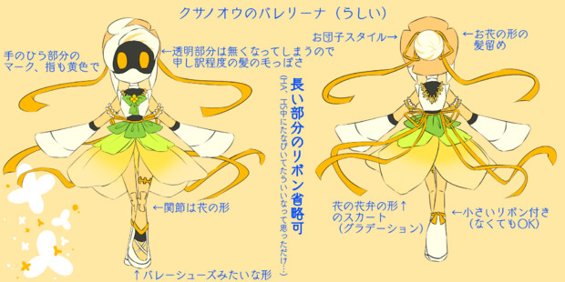 クサノオウのバレリーナ らしい Voidoll 油揚げ さんのイラスト ニコニコ静画 イラスト