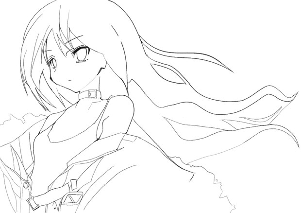 女線画 Yuri さんのイラスト ニコニコ静画 イラスト