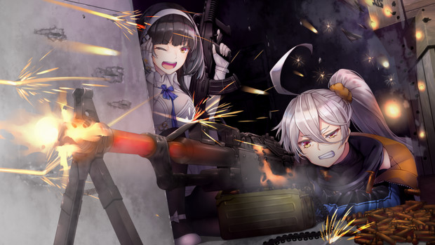 ドールズフロントライン 激戦区 少女前線 Rurushia さんのイラスト ニコニコ静画 イラスト