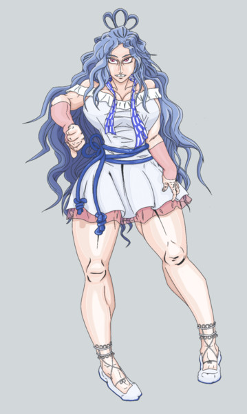 なんちゃって水色クソビッチ葵ちゃん Dossan さんのイラスト ニコニコ静画 イラスト