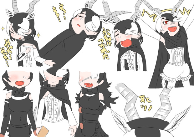 ブラックバックちゃん はんじゅく さんのイラスト ニコニコ静画 イラスト