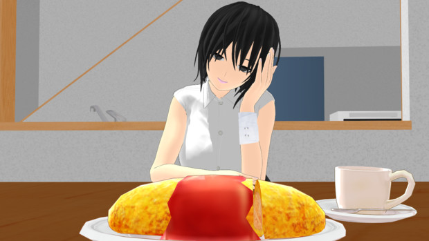 Mmd 隠し味は危険なかほり ヤンデレ注意 フリ素の優介 さんのイラスト ニコニコ静画 イラスト