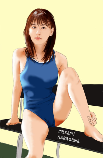 まさみにスクール水着着せてみた 激辛 さんのイラスト ニコニコ静画 イラスト