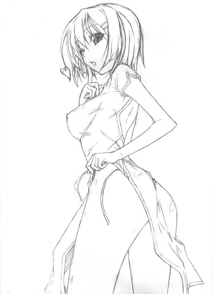 線画 セクシーな女の子 リプトン パル さんのイラスト ニコニコ静画 イラスト
