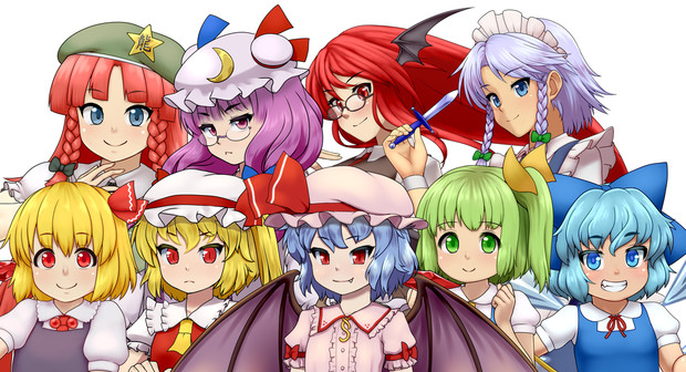 動画とか 紅魔郷立ち絵セット 支援 D 紅茶 さんのイラスト ニコニコ静画 イラスト
