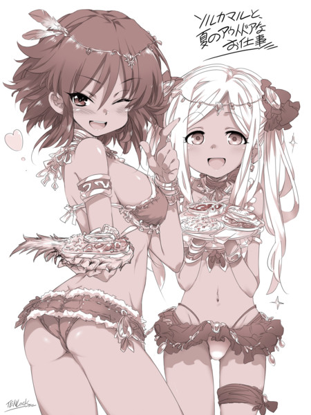 モバマス ライラさんとナターリアのソルカマル 1 3 天六歌劇団 さんのイラスト ニコニコ静画 イラスト