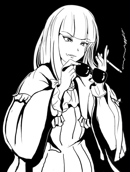 思案に耽るパチュリー ノーレッジさん となりのマッキンタイア さんのイラスト ニコニコ静画 イラスト