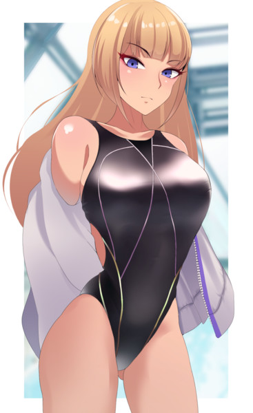 金髪競泳水着 ふぉるつ さんのイラスト ニコニコ静画 イラスト
