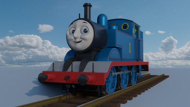 Blender トーマス リアル風 くらす さんのイラスト ニコニコ静画 イラスト
