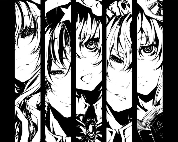 紅魔館ｓ 篠月 さんのイラスト ニコニコ静画 イラスト