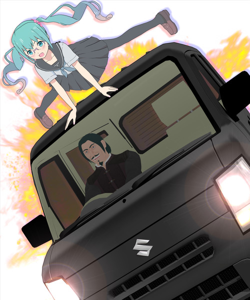 あとは野となる大破壊 女子高生抜き打ち尻毛検査 さんのイラスト ニコニコ静画 イラスト