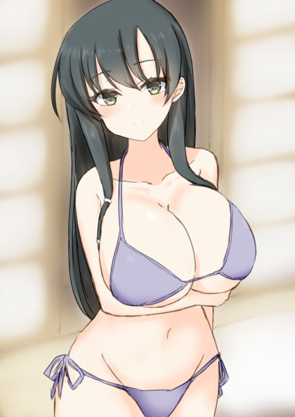 水着霞ちゃん しろ さんのイラスト ニコニコ静画 イラスト