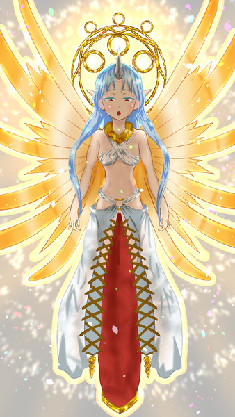 後光さす少女 東雲しのの さんのイラスト ニコニコ静画 イラスト