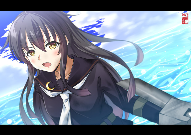 戦闘 三日月 八朔牡丹餅 さんのイラスト ニコニコ静画 イラスト
