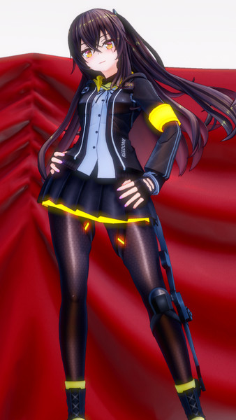 ドルフロmmd Ump45 小鳥遊08 Mmd さんのイラスト ニコニコ静画 イラスト